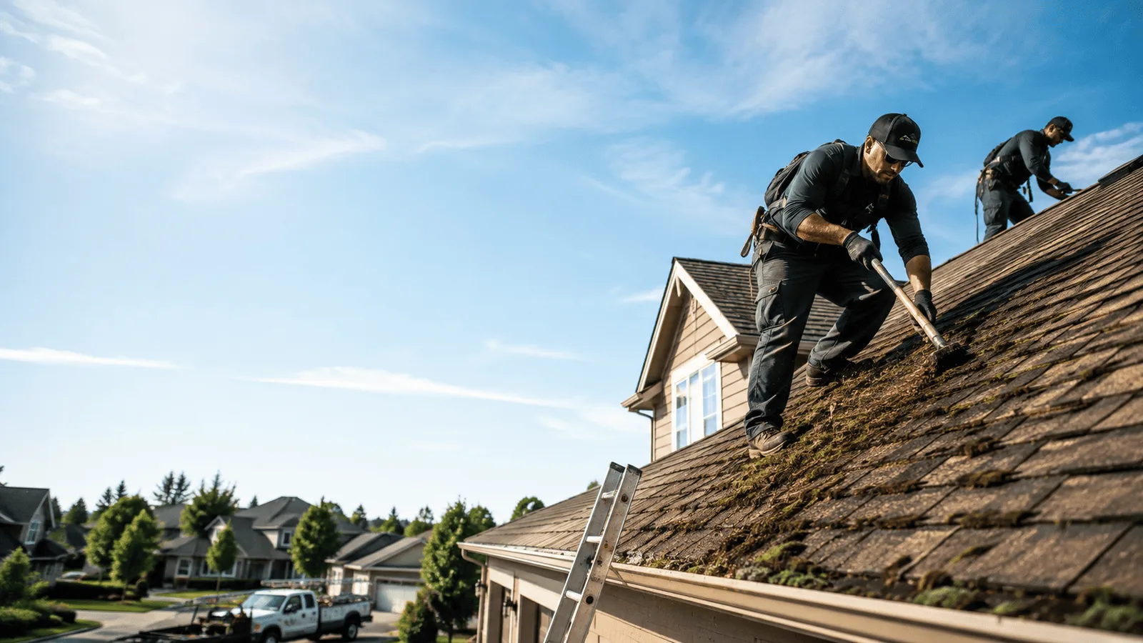 Roof Moss Removal in Harlan, KY near me